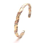 Ayurveda Armlet Copper Bracelet w/Magnets #744